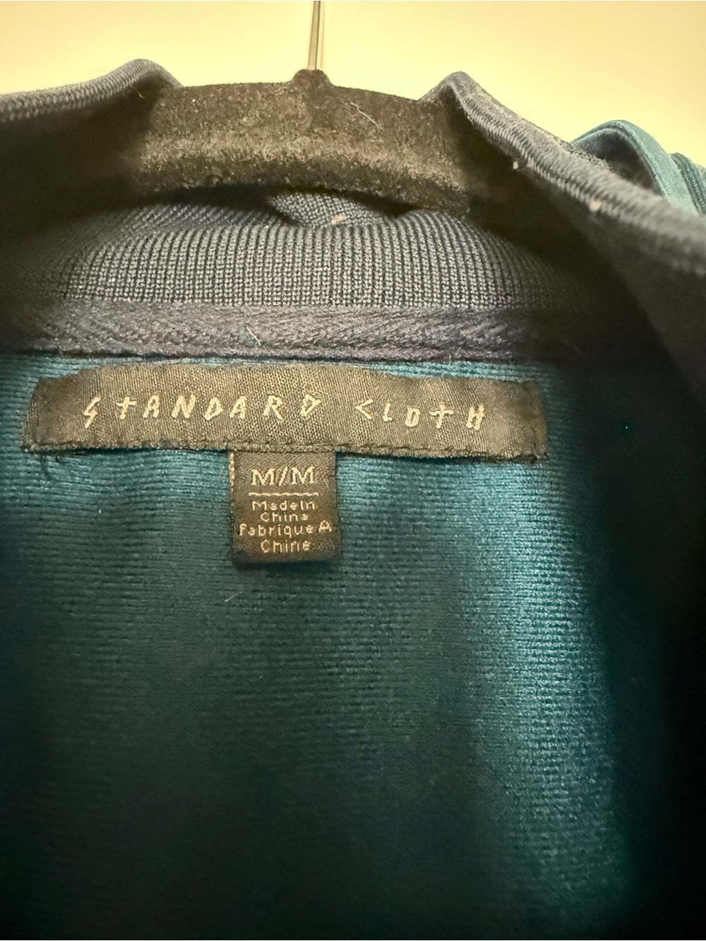 Mens Standard Cloth Blue Jacket - Picture 2 of 2